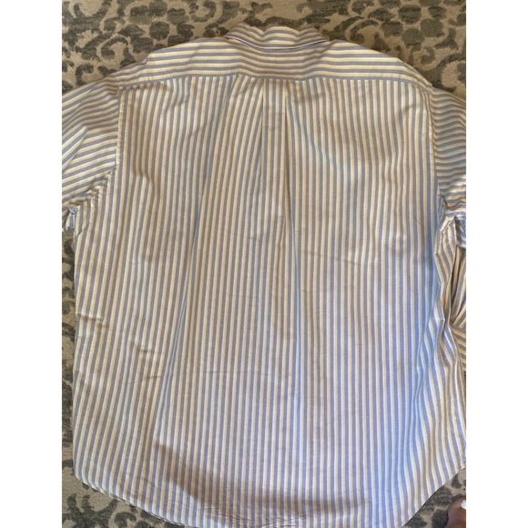 Ralph Lauren Mens long sleeve striped button up shirt size XL - Picture 6 of 6
